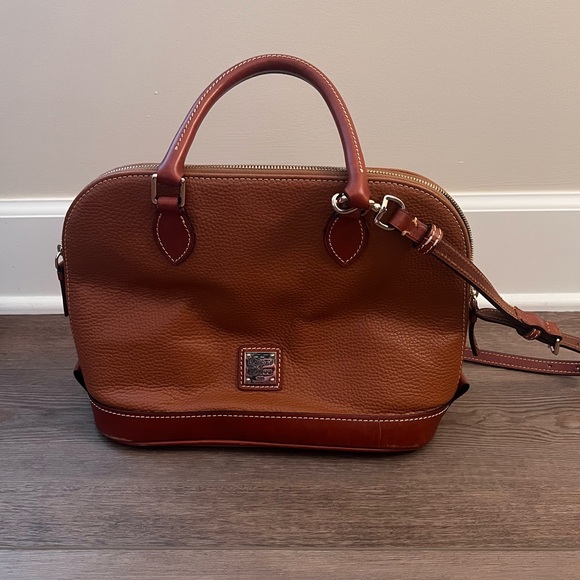 Dooney & Bourke | Bags | Dooney Bourke Pebble Grain Zip Zip Satchel